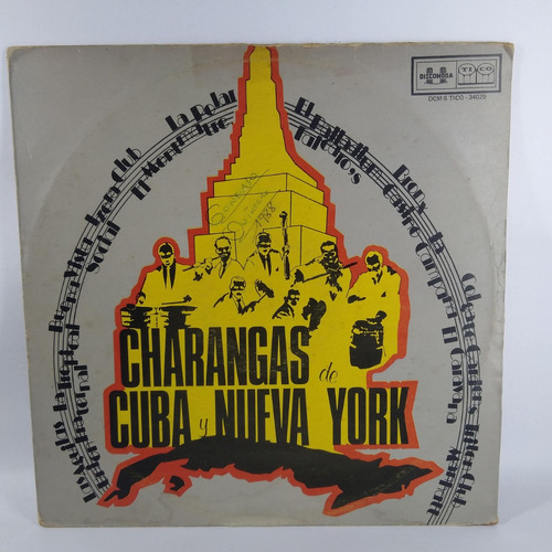 Lp Charangas De Cuba Y Nueva York Edic.  Colombia 1976