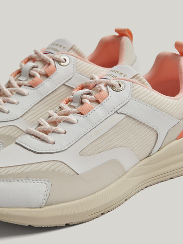 Zapatillas Running Mixed Mujer Tommy Hilfiger Blanco
