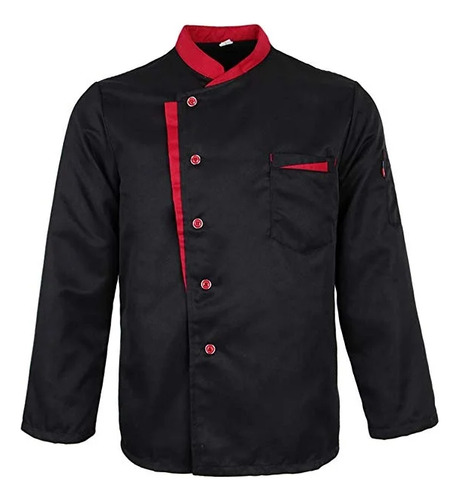 Camisa Unisex Corta Y Larga Con Uniforme De Chef De Cocina P
