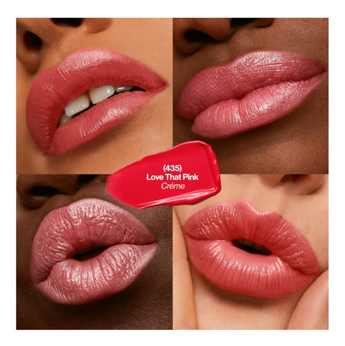 Revlon Lápiz Labial Súper Brillante, Color Labial De Alto