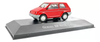 Miniatura Gurgel Br 800sl 1991 Carros Inesquecíveis Ed 52 Cor Vermelho