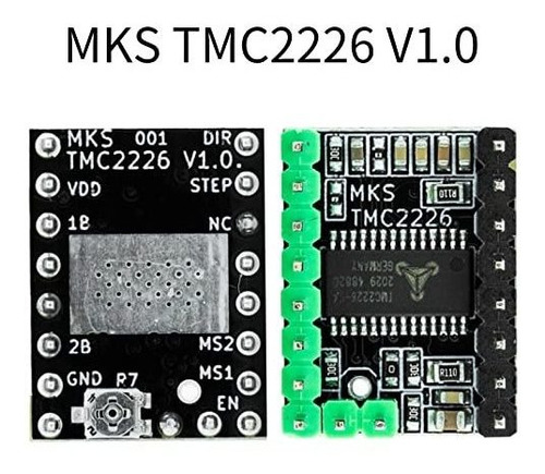 Controlador Motor Paso Mks Tmc V. Uart Stepstick Calor