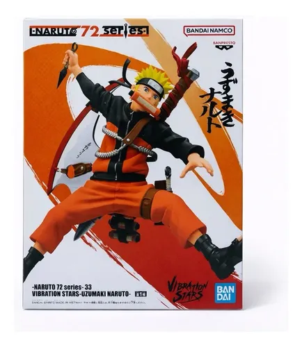 バンプレスト Naruto Uzumaki Naruto 72シリーズ Naruto Uzumaki Vibration Stars - Naruto 72 Series Bandai