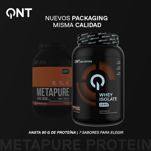 Proteina Metapure Whey Isolate Zero Carb 908gr Qnt
