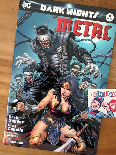 Comic - Dark Nights Metal #6 Kirkham Who Laughs Batman A