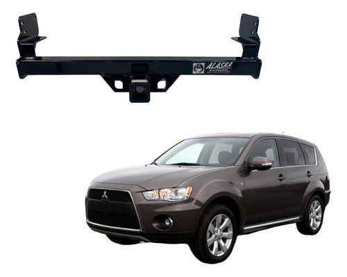 Tirón Jalón De Arrastre Mitsubishi Outlander 2007-2013 Negro