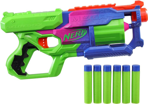 Nerf Mega Cycloneshock - Pistola De Juguete Ultima Versión