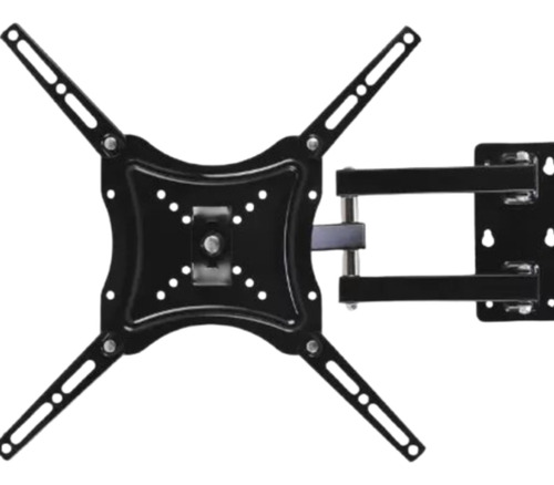 Suporte Tri-articulado Para Tv E Monitor Com Braço Longo Preto