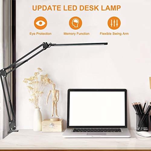 Lampara Escritorio Led Ajustable Brazo Oscilante