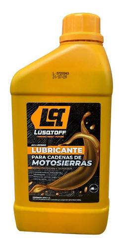 Aceite Para Cadena De Motosierras 1 Litro Lubricant Lusqtoff