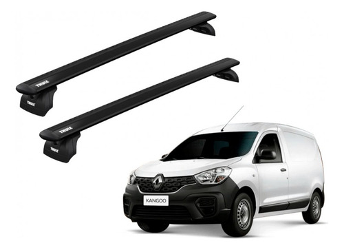 Barras Thule Renault Kangoo 08-21 Pf / Wingbar Black