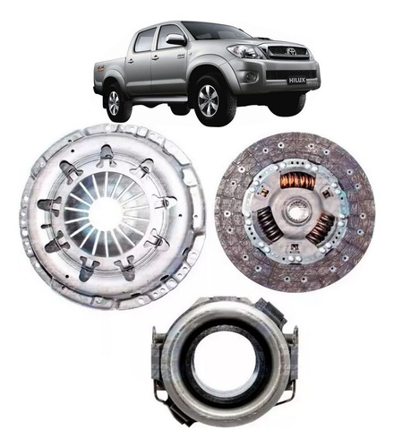 Kit Embrague Toyota Hilux Vigo 2005/2011 Completo