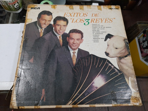 Lp Exitos De Los 3 Reyes En Acetato,long Play