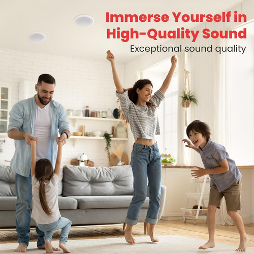 Soporte Empotrado Pyle De 8 Y 4 Bluetooth- Sistema De Altav