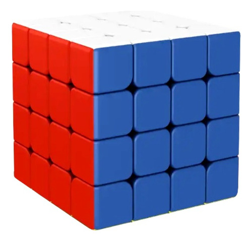 Cubo Rubik 4x4 Stickerles Juguete Antiestres Rompecabezas 3d