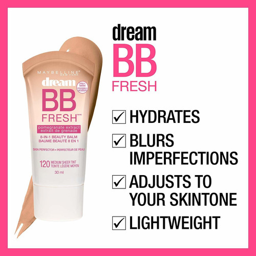 Maquillaje De Maybelline New York Sueño Fresco Bb Cream, Med