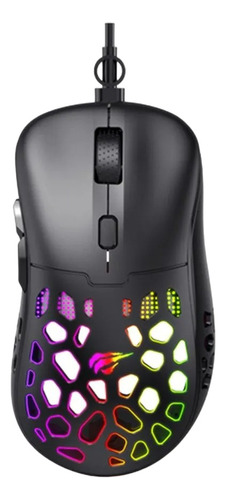 Mouse Gamer Retroiluminado Interruptores Mecánicos Led Rgb