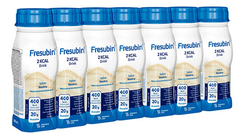 Fresubin 2 Kcal Neutro - Sem Sabor - Kit Com 7
