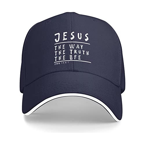 Jesús Es El Camino La Verdad La Vida Ajustable Camionero Gor