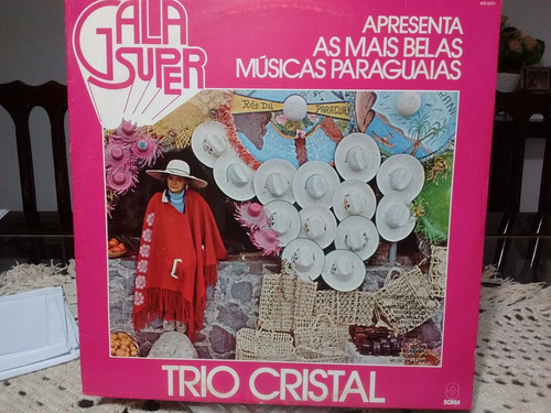 Lp Trio Cristal - As Mais Belas Músicas Paraguaias 