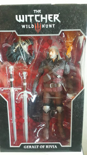 Figura The Witcher Geralt Of Rivia Mcfarlane Wild Hunt Serie (Usado)