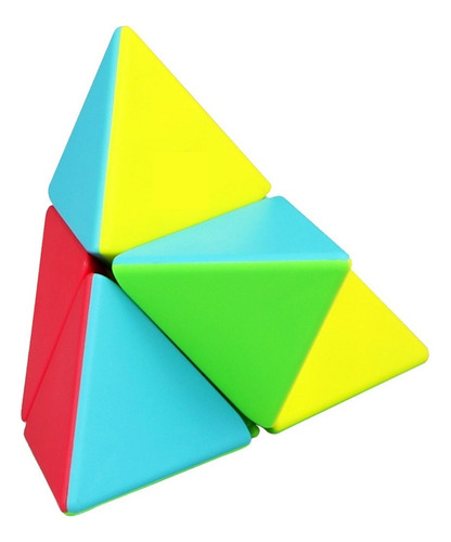 Pirámide Cubo 2x2 Triángulo Cubo Mágico Rompecabezas De