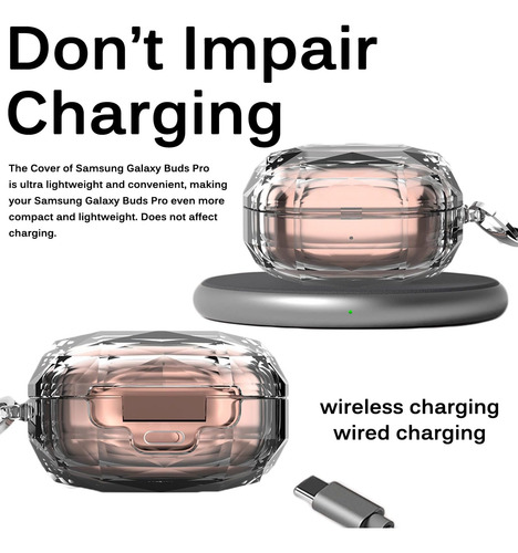 Miimall Compatible Con Samsung Galaxy Buds Fe Case Galaxy Bu