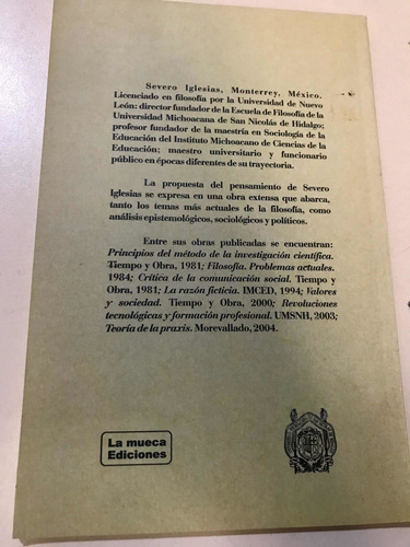 Los Valores Y La Educación En La Preparatoria (Usado)