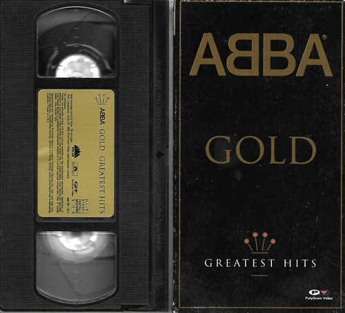 Abba Gold Greatest Hits - Vhs Original