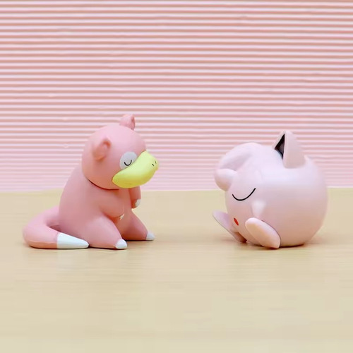 Figura Modelo Pokémon Pikachu Gengar Sleep, 6 Unidades, Jugu