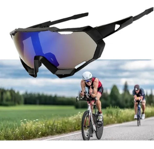 Gran Marco De Las Gafas De Sol De Deporte De La Bicicleta