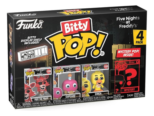 Funko Bitty Pop: Five Nights At Freddy's- Foxy 4pk