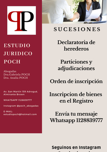 Imagen 3 de 5 de Abogadas-sucesiones-divorcios-despidos