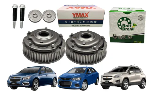 Conjunto Polia Variavel Admissão Cruze 1.8v 2013 55567048