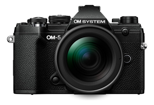 Câmera Olympus Om System Om-5 Com Lente De 12-45 Mm (preta)
