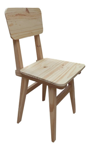 Silla Piccola Escandinava De Madera Modelo Comedor 