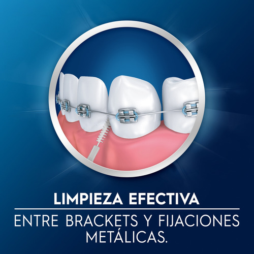 Interdental Mini, Oral B Expert Remueve Placa Bacteriana Y Restos, 10 Unidades