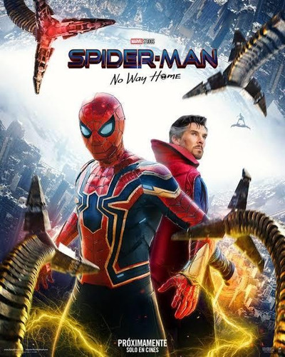 Póster Completamente Original, Oficial De Cine Spiderman. 