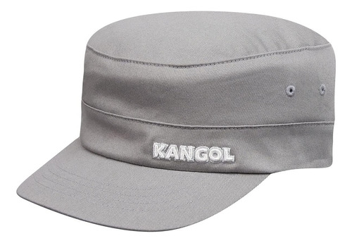 Gorra Militar Kangol De Sarga De Algodón - Plateado, Pequeño