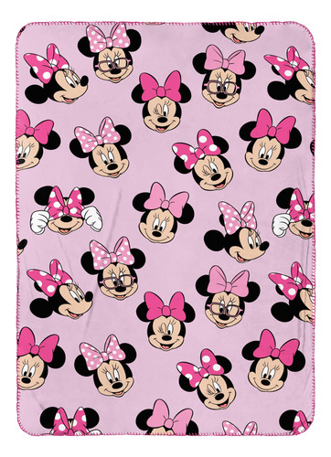 Travel Set Jay Franco Disney Minnie Mouse Kids W/ Blanket, P
