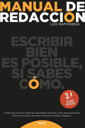 Manual De Redaccion - Luis Ramoneda