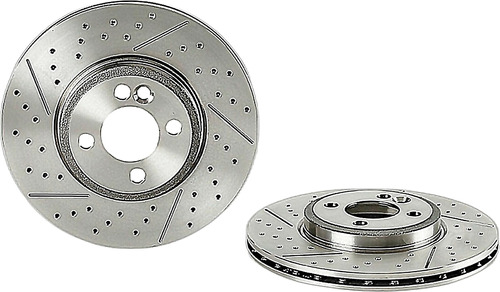 Jgo 2 Discos Hiperventilados Delanteros Cooper 06/15 Brembo