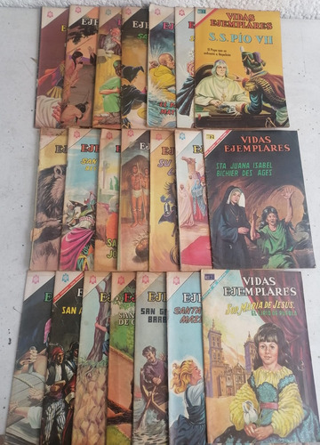 21 Revistas Vidas Ejemplares, De Los Años 1965-1968