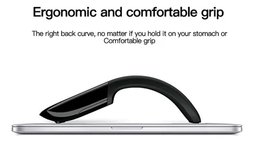 Mouse Bluetooth Arc Touch, Inalámbrico, Plegable Y Silencios