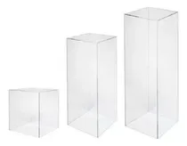 Comprar Kit Mesas Cubo Acrílico - 80cm \u002F 60cm \u002F 40cm