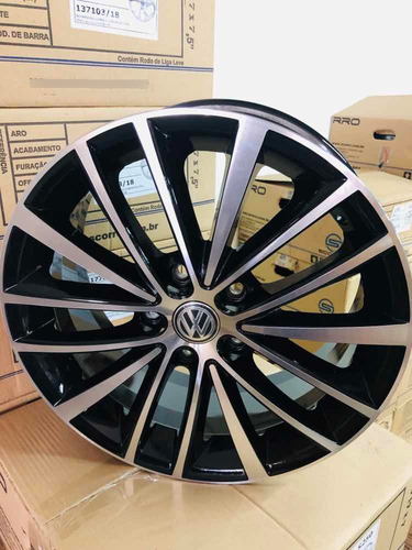 Rodas Jetta Tsi Aro 17 Novas 5x112mm Diamantadas