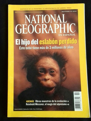 Revista National Geographic Noviembre 2006. L