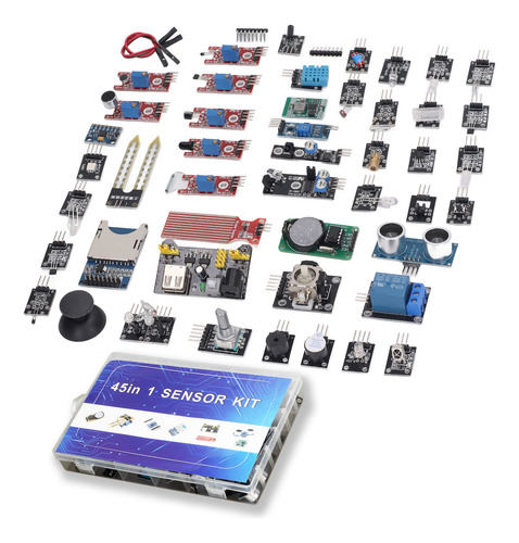 Conjunto De Módulos De Sensor: 45 Unidades, Placa De Relógio