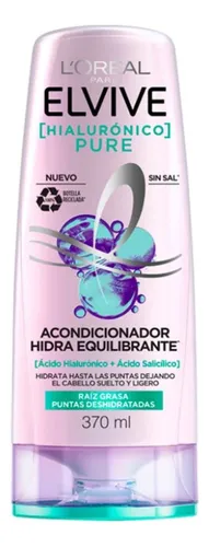 Pack L'oréal Paris Elvive Hialurónico Pure Shampoo 680ml + A