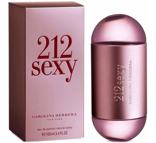 Perfume 212 Sexy Carolina Herrera Dama 100 Ml Original